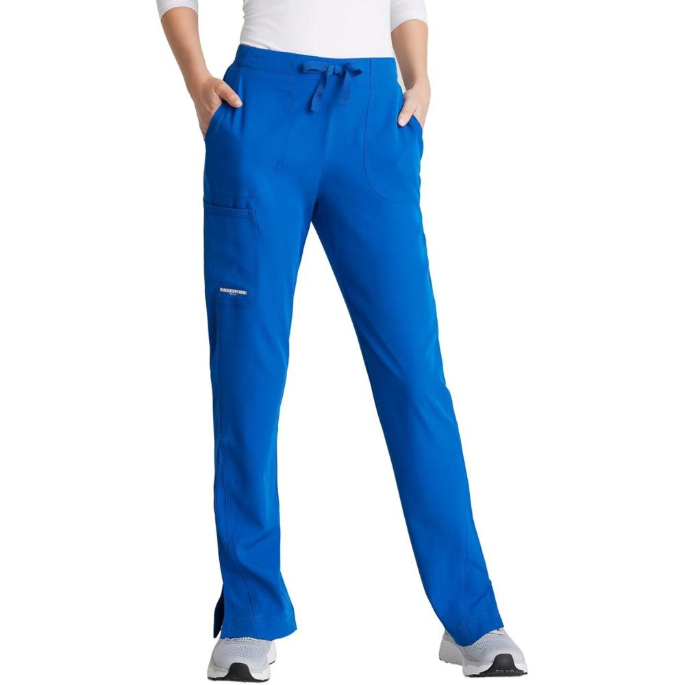 imageBARCO Skechers Vitality Charge Scrub Pant for Women  MidRise Medical Pant 4Way Stretch Womens Scrub PantNew Royal