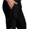 BARCO Grey’s Anatomy Scrubs – Kira Scrub Jogger for Women, Yoga Style Mid-Rise Soft Touch Fabric Women’s Scrub Pant(Black)