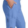 BARCO Grey’s Anatomy Scrubs – Kira Scrub Jogger for Women, Yoga Style Mid-Rise Soft Touch Fabric Women’s Scrub Pant(Ciel Blue)