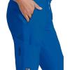 BARCO Grey’s Anatomy Scrubs – Kira Scrub Jogger for Women, Yoga Style Mid-Rise Soft Touch Fabric Women’s Scrub Pant(New Royal)