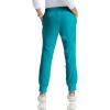 BARCO Grey’s Anatomy Scrubs – Kira Scrub Jogger for Women, Yoga Style Mid-Rise Soft Touch Fabric Women’s Scrub Pant(Teal)