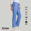 BARCO Grey’s Anatomy Scrubs – Mia Scrub Pant for Women, Elastic Back Waist, Mid-Rise Shaped Leg Women’s Scrub Pant(Ceil Blue)