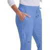BARCO Grey’s Anatomy Scrubs – Mia Scrub Pant for Women, Elastic Back Waist, Mid-Rise Shaped Leg Women’s Scrub Pant(Ceil Blue)