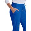 BARCO Grey’s Anatomy Scrubs – Mia Scrub Pant for Women, Elastic Back Waist, Mid-Rise Shaped Leg Women’s Scrub Pant(Galaxy)