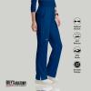 BARCO Grey’s Anatomy Scrubs – Mia Scrub Pant for Women, Elastic Back Waist, Mid-Rise Shaped Leg Women’s Scrub Pant(Indigo)