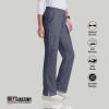 BARCO Grey’s Anatomy Scrubs – Mia Scrub Pant for Women, Elastic Back Waist, Mid-Rise Shaped Leg Women’s Scrub Pant(Steel)