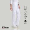 BARCO Grey’s Anatomy Scrubs – Mia Scrub Pant for Women, Elastic Back Waist, Mid-Rise Shaped Leg Women’s Scrub Pant(White)