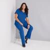 BARCO Grey’s Anatomy Scrubs – Mia Scrub Pant for Women, Elastic Back Waist, Mid-Rise Shaped Leg Women’s Scrub Pant(White)