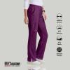BARCO Grey’s Anatomy Scrubs – Mia Scrub Pant for Women, Elastic Back Waist, Mid-Rise Shaped Leg Women’s Scrub Pant(Wine)