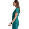 BARCO Grey’s Anatomy Scrubs – Riley Scrub Top for Women, V-Neck Super-Soft Women’s Scrub Top(Teal)