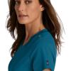 BARCO Grey’s Anatomy Spandex Stretch Direct – Bolt Scrub Top for Women, V-Neck Women’s Scrub Top(Bahama)