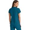 BARCO Grey’s Anatomy Spandex Stretch Direct – Rush Scrub Top for Women, Snap Collar Women’s Scrub Top(Bahama)
