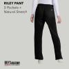 BARCO Grey’s Anatomy Women’s Riley Pant, Easy Care Medical Scrub Pant w/ 5 Pockets & Flared Leg(Black)