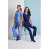 BARCO Grey’s Anatomy Women’s Riley Pant, Easy Care Medical Scrub Pant w/ 5 Pockets & Flared Leg(Ceil Blue)
