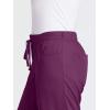 BARCO Grey’s Anatomy Women’s Riley Pant, Easy Care Medical Scrub Pant w/ 5 Pockets & Flared Leg(Currant)
