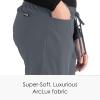 BARCO Grey’s Anatomy Women’s Riley Pant, Easy Care Medical Scrub Pant w/ 5 Pockets & Flared Leg(Granite)