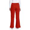 BARCO Grey’s Anatomy Women’s Riley Pant, Easy Care Medical Scrub Pant w/ 5 Pockets & Flared Leg(Hot Tamale)