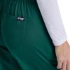 BARCO Grey’s Anatomy Women’s Riley Pant, Easy Care Medical Scrub Pant w/ 5 Pockets & Flared Leg(Hunter Green)