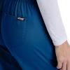 BARCO Grey’s Anatomy Women’s Riley Pant, Easy Care Medical Scrub Pant w/ 5 Pockets & Flared Leg(Indigo)