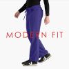 BARCO Grey’s Anatomy Women’s Riley Pant, Easy Care Medical Scrub Pant w/ 5 Pockets & Flared Leg(Purple Rain)
