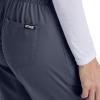 BARCO Grey’s Anatomy Women’s Riley Pant, Easy Care Medical Scrub Pant w/ 5 Pockets & Flared Leg(Steel)