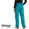 BARCO Grey’s Anatomy Women’s Riley Pant, Easy Care Medical Scrub Pant w/ 5 Pockets & Flared Leg(Teal)