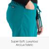 BARCO Grey’s Anatomy Women’s Riley Pant, Easy Care Medical Scrub Pant w/ 5 Pockets & Flared Leg(Teal)