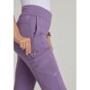 BARCO One Performance Knit Sprint Scrub Pant for Women – 7-Pocket, High-Rise Yoga Pants with 360 Spandex Stretch(Dusty Lavender)