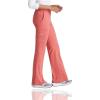 BARCO One Performance Knit Sprint Scrub Pant for Women – 7-Pocket, High-Rise Yoga Pants with 360 Spandex Stretch(Ginger Rose)