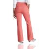BARCO One Performance Knit Sprint Scrub Pant for Women – 7-Pocket, High-Rise Yoga Pants with 360 Spandex Stretch(Ginger Rose)