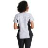 BARCO One Printed Scrub Top for Women – 4-Pocket, Moisture-Wicking V-Neck Shirt with 360 Spandex Stretch(Magnetic Rouse)