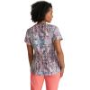 BARCO One Printed Scrub Top for Women – 4-Pocket, Moisture-Wicking V-Neck Shirt with 360 Spandex Stretch(Summer Brilliance)