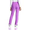 BARCO One Uplift Classic Fit Tapered Leg Scrub Pant for Women – 5-Pocket, Mid-Rise Scrub Bottoms with 360 Spandex Stretch(Helio Purple)
