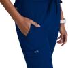 BARCO One Uplift Classic Fit Tapered Leg Scrub Pant for Women – 5-Pocket, Mid-Rise Scrub Bottoms with 360 Spandex Stretch(Indigo (Navy))