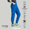 BARCO Skechers Vitality Electra Classic Fit Scrub Jogger for Women – Mid-Rise, 5-Pocket Pant with 4-Way Stretch(New Royal)
