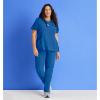 BARCO Skechers Vitality Electra Classic Fit Scrub Jogger for Women – Mid-Rise, 5-Pocket Pant with 4-Way Stretch(New Royal)