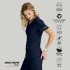 BARCO Skechers Vitality Electra Classic Fit Scrub Top for Women’s 3-Pocket V-Neck Top with Moisture Wicking Fabric(Navy)