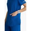 BARCO Skechers Vitality Electra Classic Fit Scrub Top for Women’s 3-Pocket V-Neck Top with Moisture Wicking Fabric(New Royal)