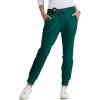BARCO Grey’s Anatomy Scrubs – Kira Scrub Jogger for Women, Yoga Style Mid-Rise Soft Touch Fabric Women’s Scrub Pant(Hunter Green)