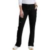 BARCO Grey’s Anatomy Scrubs – Mia Scrub Pant for Women, Elastic Back Waist, Mid-Rise Shaped Leg Women’s Scrub Pant(Black)