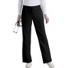 BARCO Grey’s Anatomy Women’s Riley Pant, Easy Care Medical Scrub Pant w/ 5 Pockets & Flared Leg(Black)