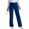 BARCO Grey’s Anatomy Women’s Riley Pant, Easy Care Medical Scrub Pant w/ 5 Pockets & Flared Leg(Indigo)