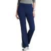 BARCO One Performance Knit Sprint Scrub Pant for Women – 7-Pocket, High-Rise Yoga Pants with 360 Spandex Stretch(Indigo)