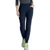 BARCO Skechers Vitality Electra Classic Fit Scrub Jogger for Women – Mid-Rise, 5-Pocket Pant with 4-Way Stretch(Navy)