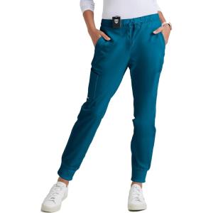 BARCO Grey’s Anatomy Scrubs – Kira Scrub Jogger for Women, Yoga Style Mid-Rise Soft Touch Fabric Women’s Scrub Pant(Bahama)