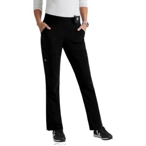 BARCO Grey’s Anatomy Spandex Stretch Direct – Relay Scrub Pant for Women, Tapered Women’s Scrub Pant(Black)