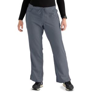 BARCO Grey’s Anatomy Women’s Riley Pant, Easy Care Medical Scrub Pant w/ 5 Pockets & Flared Leg(Granite)