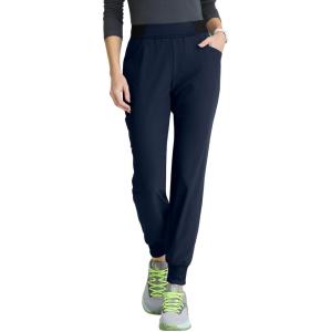 BARCO Skechers Vitality Electra Classic Fit Scrub Jogger for Women – Mid-Rise, 5-Pocket Pant with 4-Way Stretch(Navy)