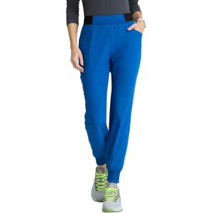BARCO Skechers Vitality Electra Classic Fit Scrub Jogger for Women – Mid-Rise, 5-Pocket Pant with 4-Way Stretch(New Royal)