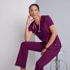 BARCO Grey’s Anatomy Active 4275 Women’s Logo Waist Drawstring Pant(Ciel)